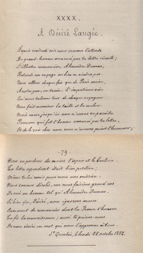 Pome pour Dsir Franois Lauge par Joachim Pierre Joseph Malzieux