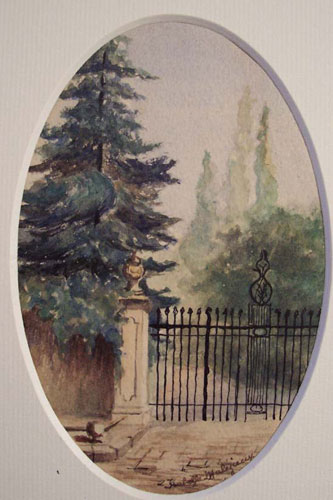 Le portail par Isabelle Marie Yvonne Malzieux