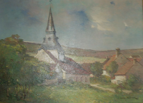 Lglise de Garancire par Maurice Gabriel Malzieux