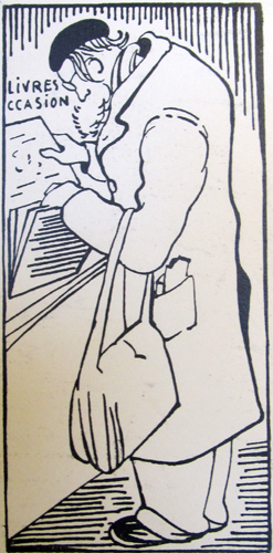 Le bouquiniste par Franois Cotard