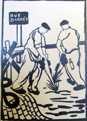Le marteau-piqueur par Franois Cotard