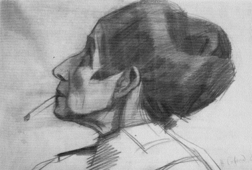 Portrait dOlga Boznavska par Henri Edmond Cotard