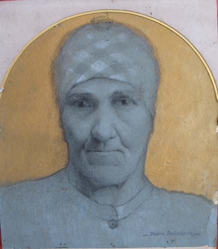 Portrait de femme par Maurice Gabriel Malzieux