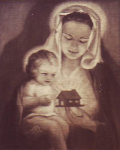 Notre Dame au Foyer par Isabelle Marie Yvonne Malzieux