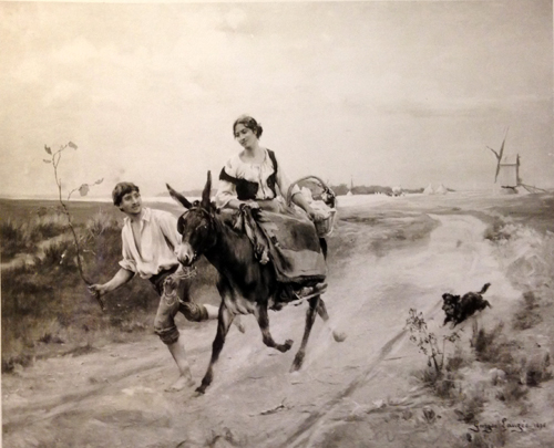 En route pour Cythre par Georges Paul Franois Laurent Lauge