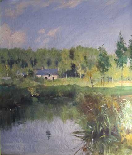 La ferme  Courseulles par Julien Dupr