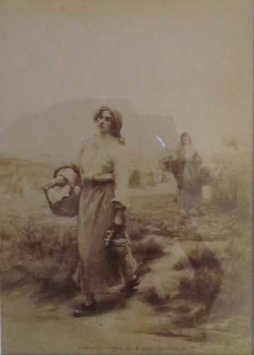 Le retour des champs par Georges Paul Franois Laurent Lauge