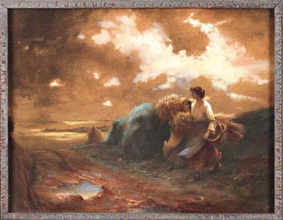 Aprs lorage par Georges Paul Franois Laurent Lauge