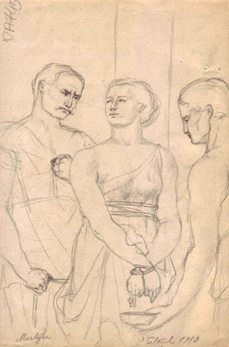 Martyre de Saint-Paul par Edmond Louis Jules Cotard
