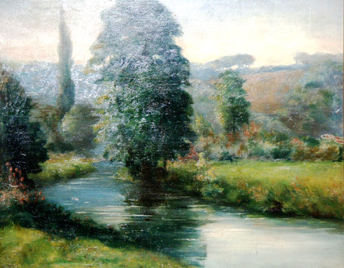 Les bords de Risle par Isabelle Marie Yvonne Malzieux