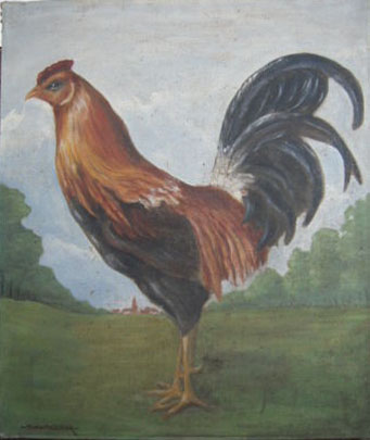 La Poule par Maurice Gabriel Malzieux