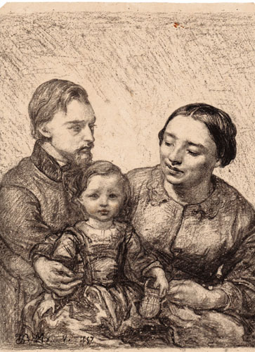 Une famille par Jean Baptiste Malzieux