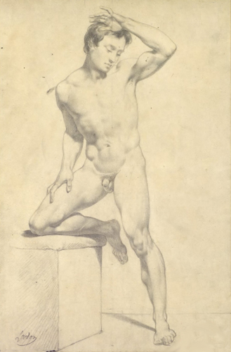 Dessin d'tude par Pierre Jrme Lordon