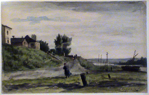 Port de pche par Arthur Raoul Duquenne