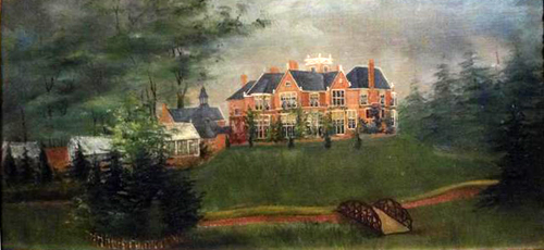 Maison dans la campagne anglaise par Marie Elonore Franoise Lauge