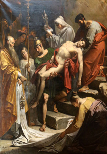 Spulture de saint Sbastien par Pierre Jrme Lordon