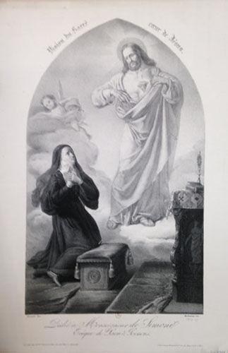 Vision du Sacr Cur par Jean Baptiste Malzieux
