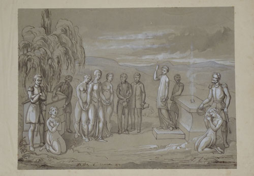 Allgorie du martyr par Jean Baptiste Malzieux