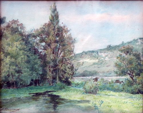 La rivire par Arthur Raoul Duquenne