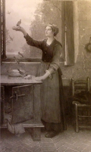 L'heure de la becque par Dsir Franois Lauge