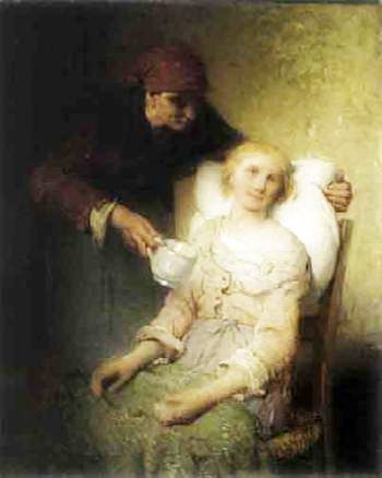La convalescente par Dsir Franois Lauge