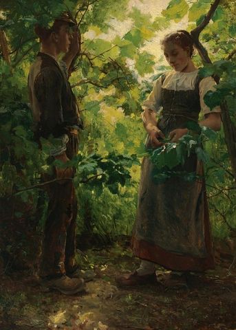 Au printemps de la vie par Georges Paul Franois Laurent Lauge