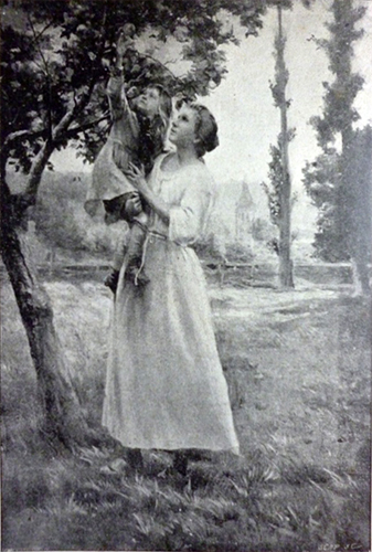 Une fille d'Eve par Georges Paul Franois Laurent Lauge