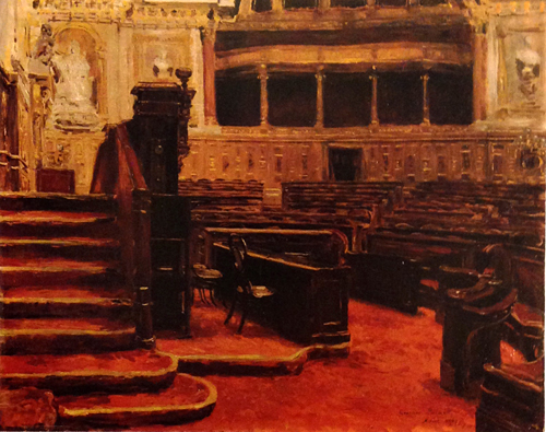 Salle des sances du Snat par Georges Paul Franois Laurent Lauge