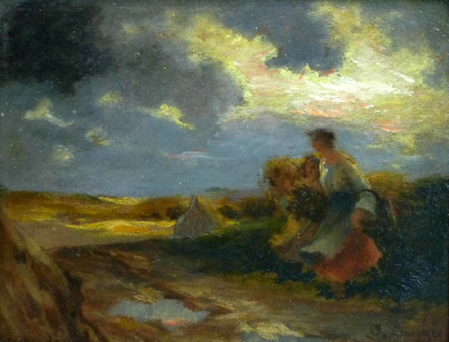 Temps d'orage par Georges Paul Franois Laurent Lauge