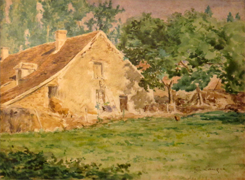 Ferme par Georges Paul Franois Laurent Lauge