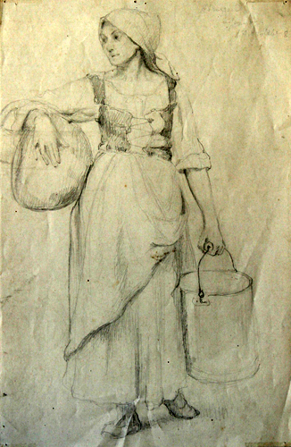 Laitire aux cruches par Georges Paul Franois Laurent Lauge