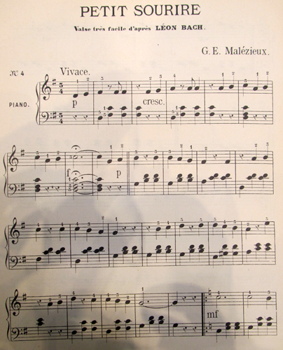 Petit sourire par Georges Ernest Malzieux