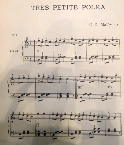Trs petite polka par Georges Ernest Malzieux