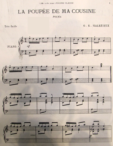 La poupe de ma cousine par Georges Ernest Malzieux