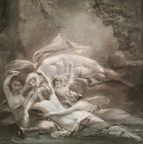 Hylas et les Nymphes par Pierre Jrme Lordon