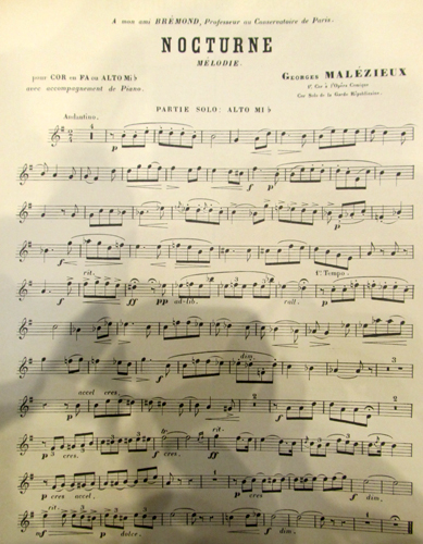 Nocturne par Joachim Georges Leon Malzieux