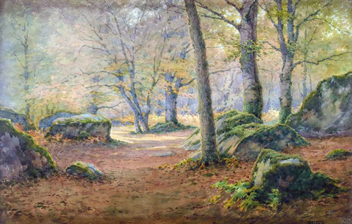 Fort de Fontainebleau par Louis Henri Delcus