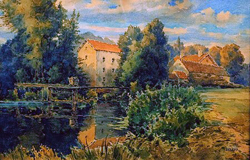 Le Grand Morin par Louis Henri Delcus