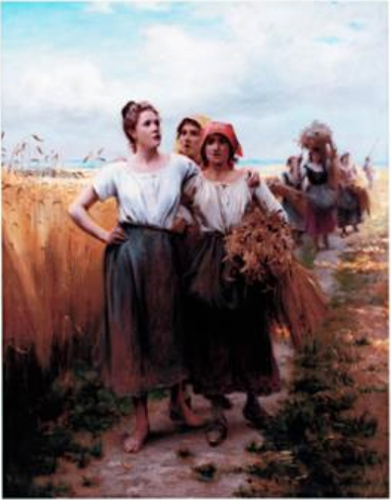 La chanson des bls par Georges Paul Franois Laurent Lauge
