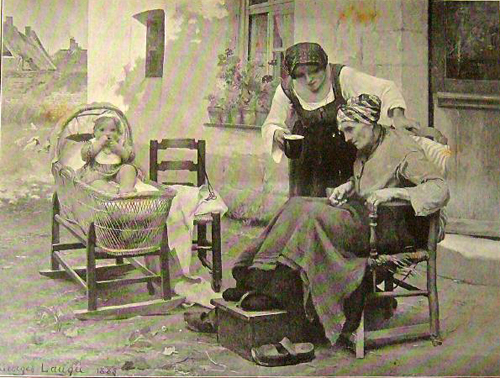 Trois ges par Georges Paul Franois Laurent Lauge