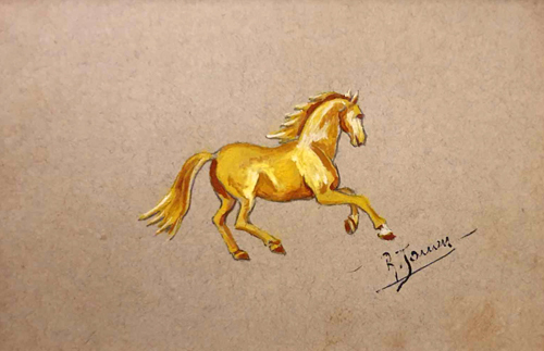 Cheval par Franois Rolland Jouan