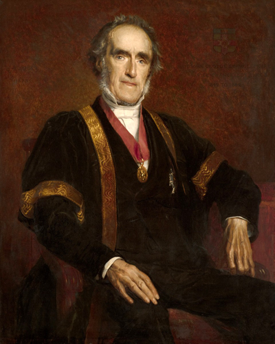 Portrait de Sir John George Shaw Lefevre par Dsir Franois Lauge