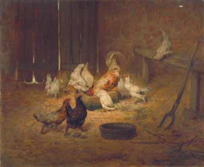 La basse-cour par Philibert Lon Couturier