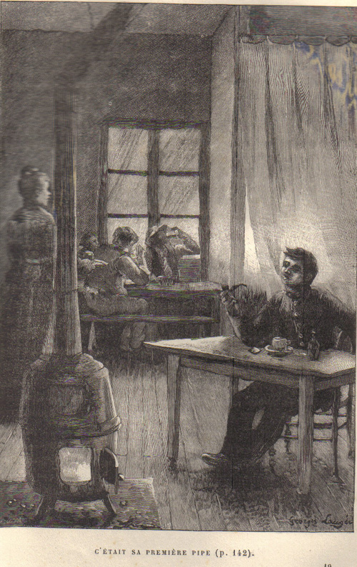 Ctait sa premire pipe par Georges Paul Franois Laurent Lauge