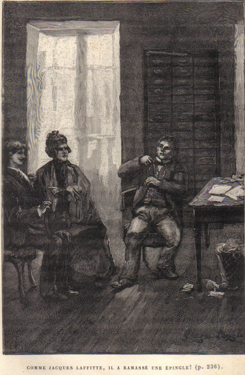 Comme Jacques Lafitte, il a ramass une pingle ! par Georges Paul Franois Laurent Lauge