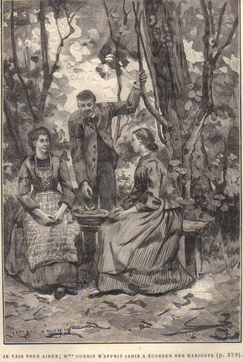 Je vais vous aider ; Mme Corbin mapprit jadis  cosser des haricots par Georges Paul Franois Laurent Lauge