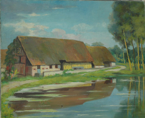 Ferme Normande par Isabelle Marie Yvonne Malzieux