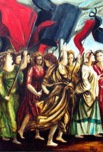 Femme en marche par Brice Malzieux