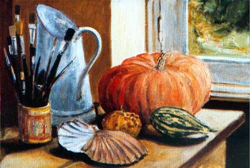 Le pot et la citrouille par Brice Malzieux