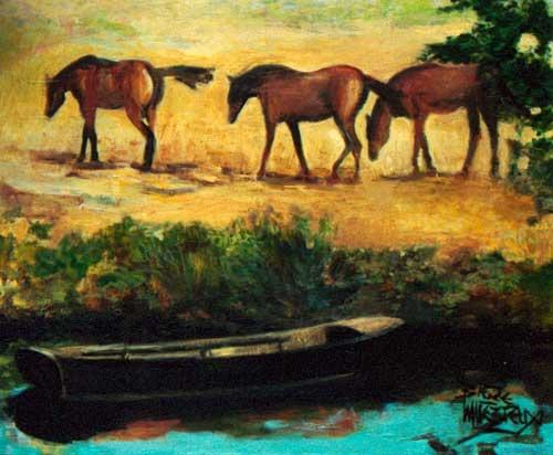 Les chevaux par Brice Malzieux